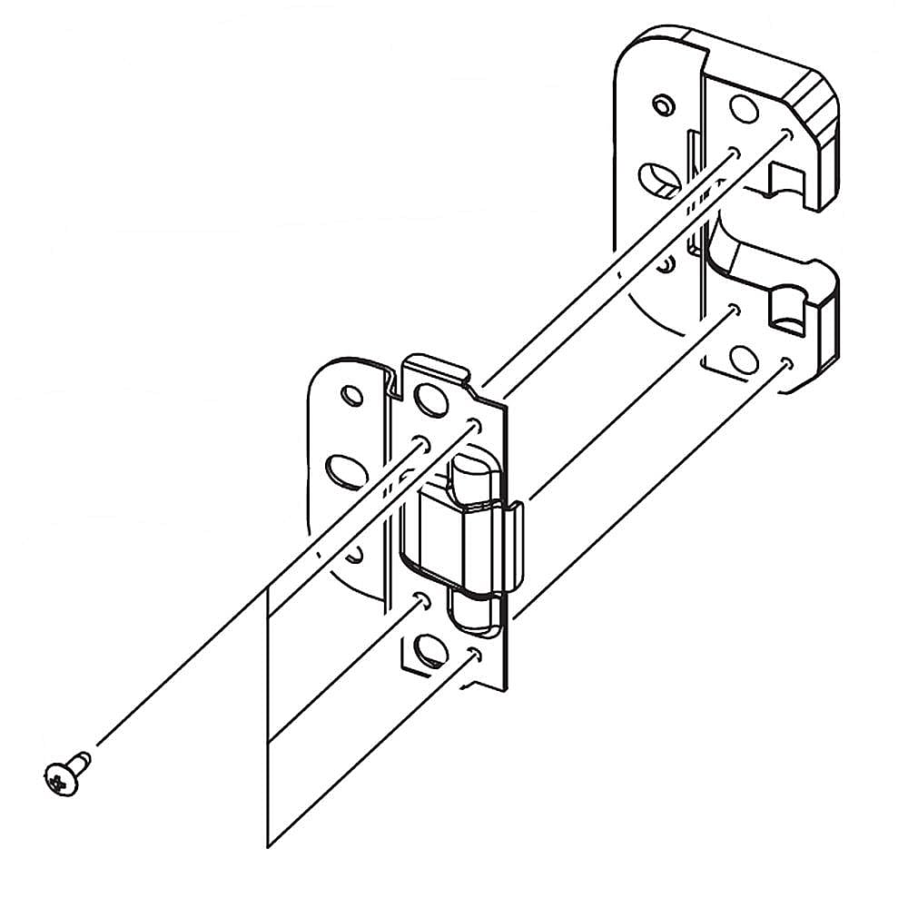 Part #dc97-17078B, Dryer Hinge