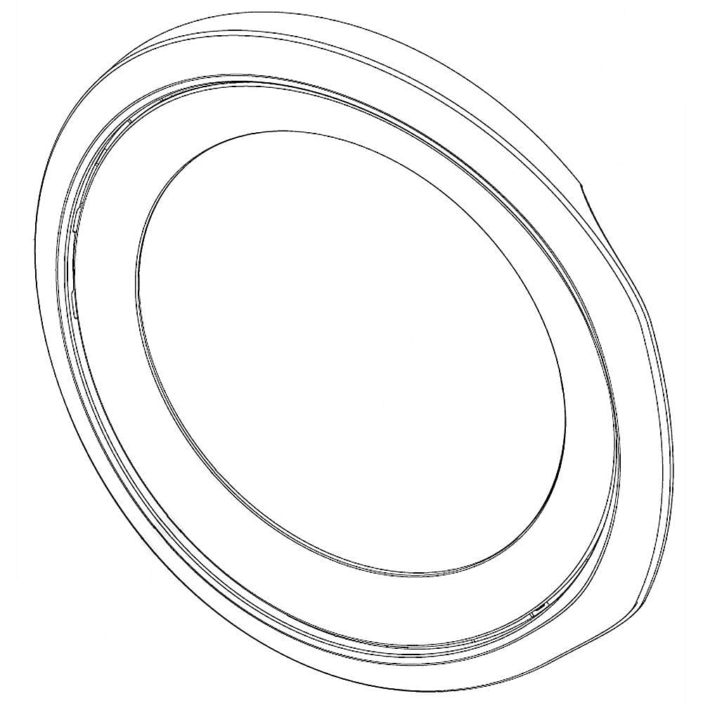 Part #dc97-17359B, Washer Door Outer Panel Assembly / 23.90 x 23.90 x 2.24
