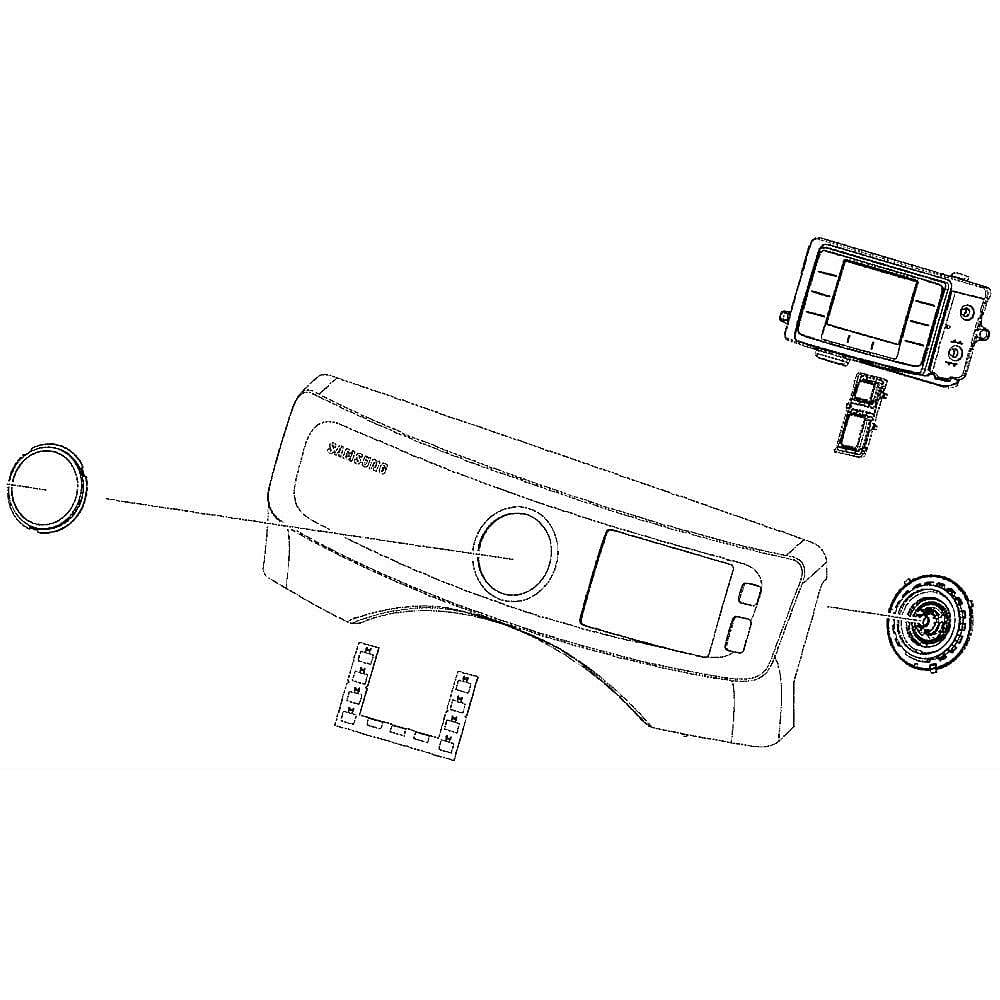 Part #dc97-18099M, Samsung Assy S.panel