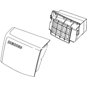 Washer Dispenser Drawer Handle Assembly DC97-18109C