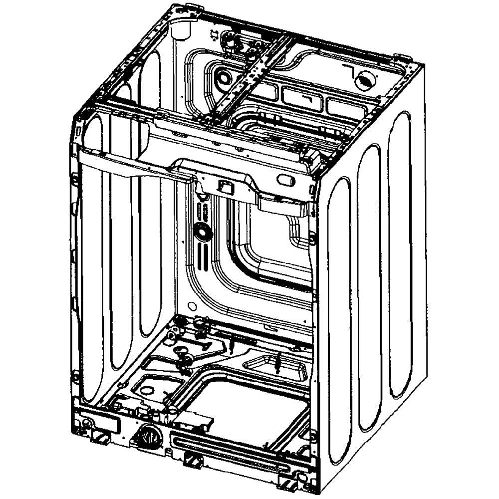 Part #dc97-18214A, Frame / 33.00 x 32.00 x 43.00