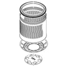 Washer Spin Basket Assembly