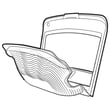Samsung Washer Lid Assembly DC97-18845S