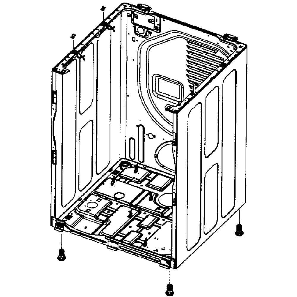 Part #dc97-18973A, Frame / 34.00 x 30.00 x 42.00