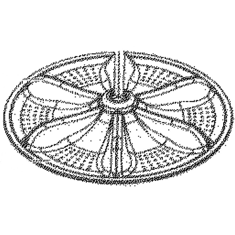 Samsung Part #dc97-19292A, Washer Washplate | 4.09 x 15.04 x 2.83