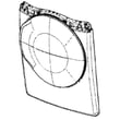 Dryer Front Panel for Samsung DV45K6500GV/A3-01 - Part DC97-19330A