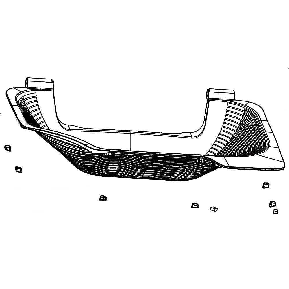 Part #dc97-19564A, Washer Built-In Sink / 27.56 x 24.41 x 1.10