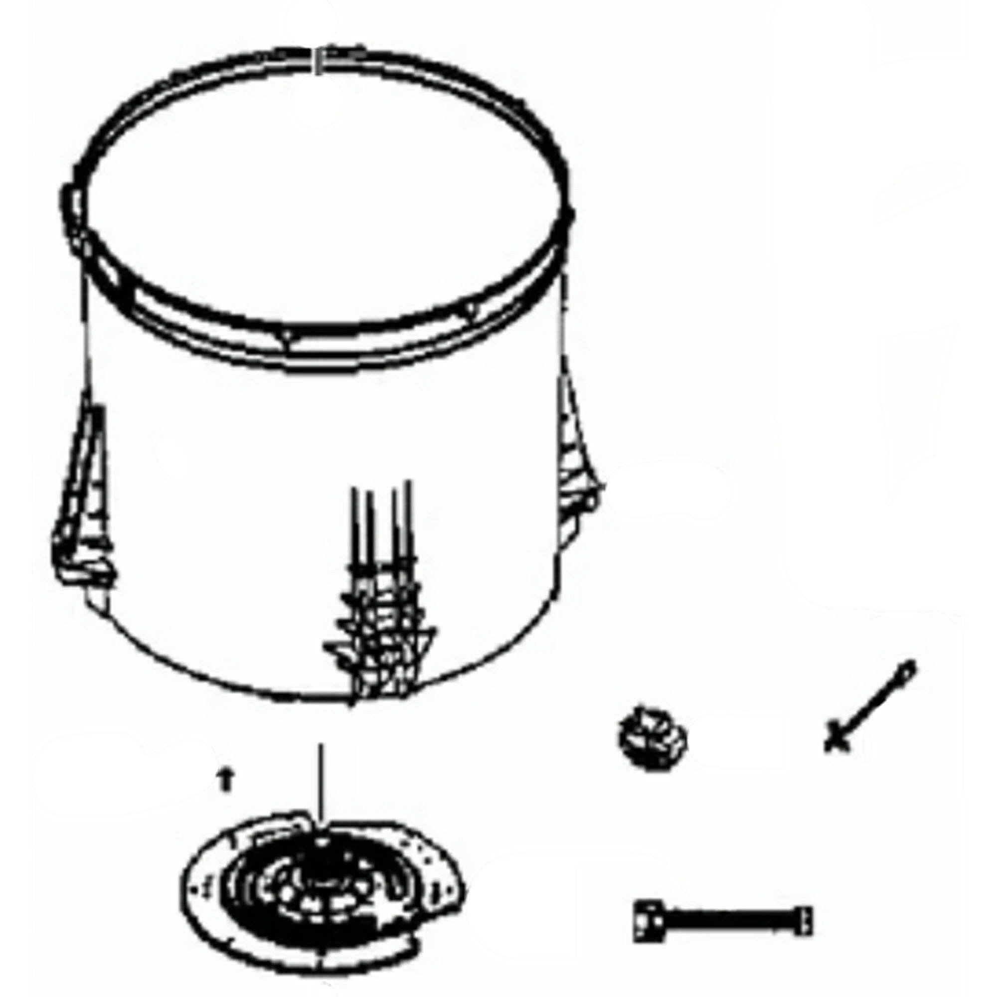 Part #dc97-19565H, Semi Tub O