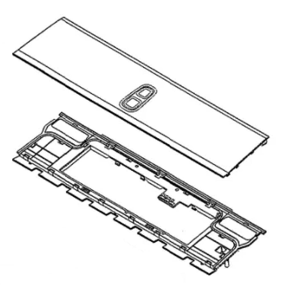 Samsung Part #dc97-19576N, Washer Control Panel | 25.20 x 9.45 x 8.27