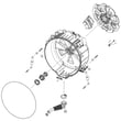 Washer Outer Rear Tub Assembly for Samsung WV55M9600AV/A5-03 - Part DC97-19645C