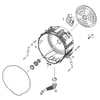 Washer Outer Rear Tub Assembly DC97-19647D