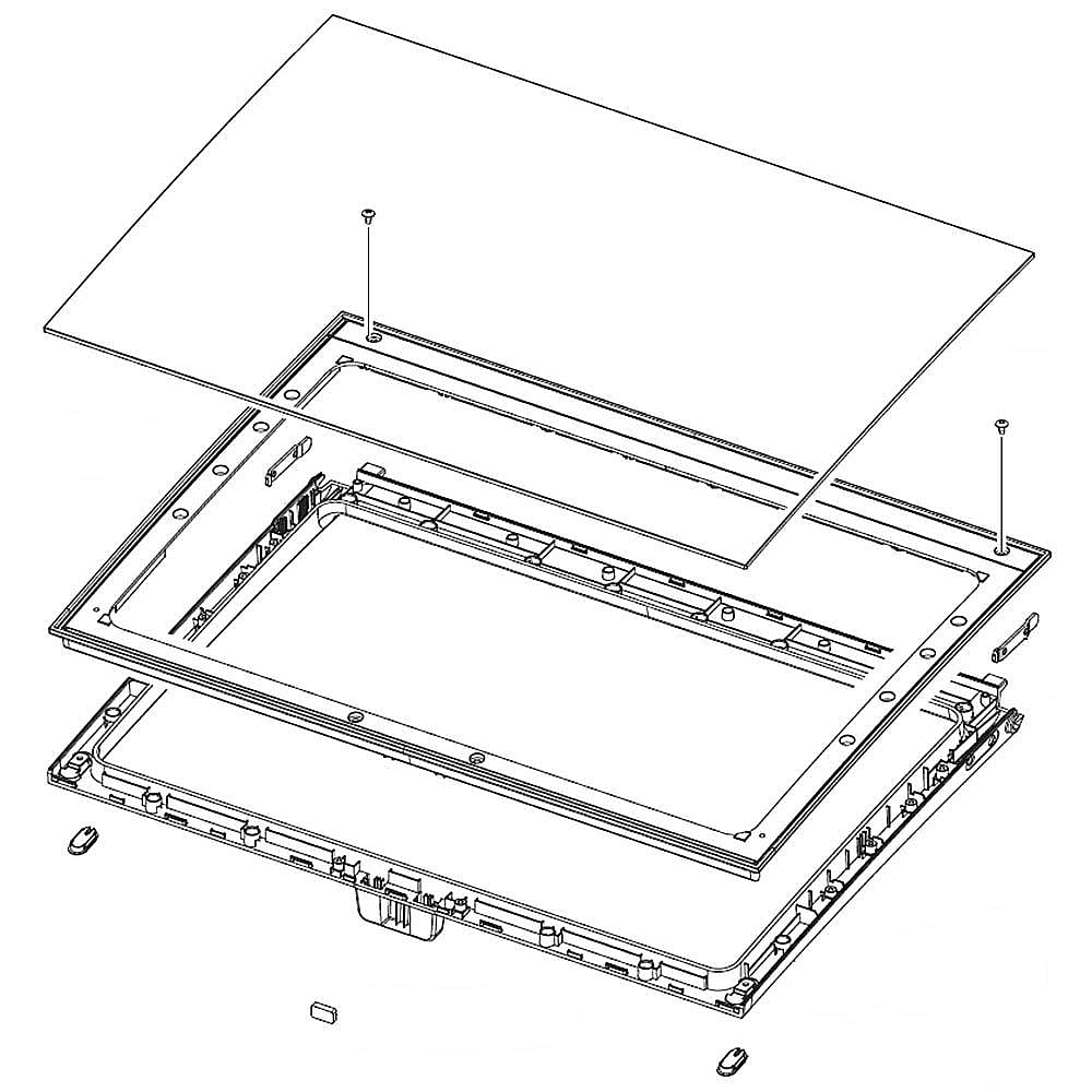 Part #dc97-20004L, Samsung Assy Lid T.c
