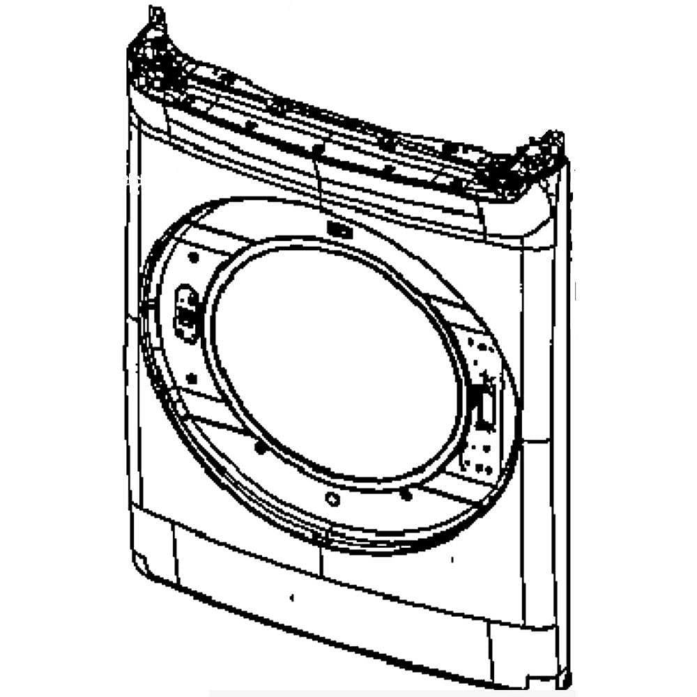 Dryer Front Panel Assembly