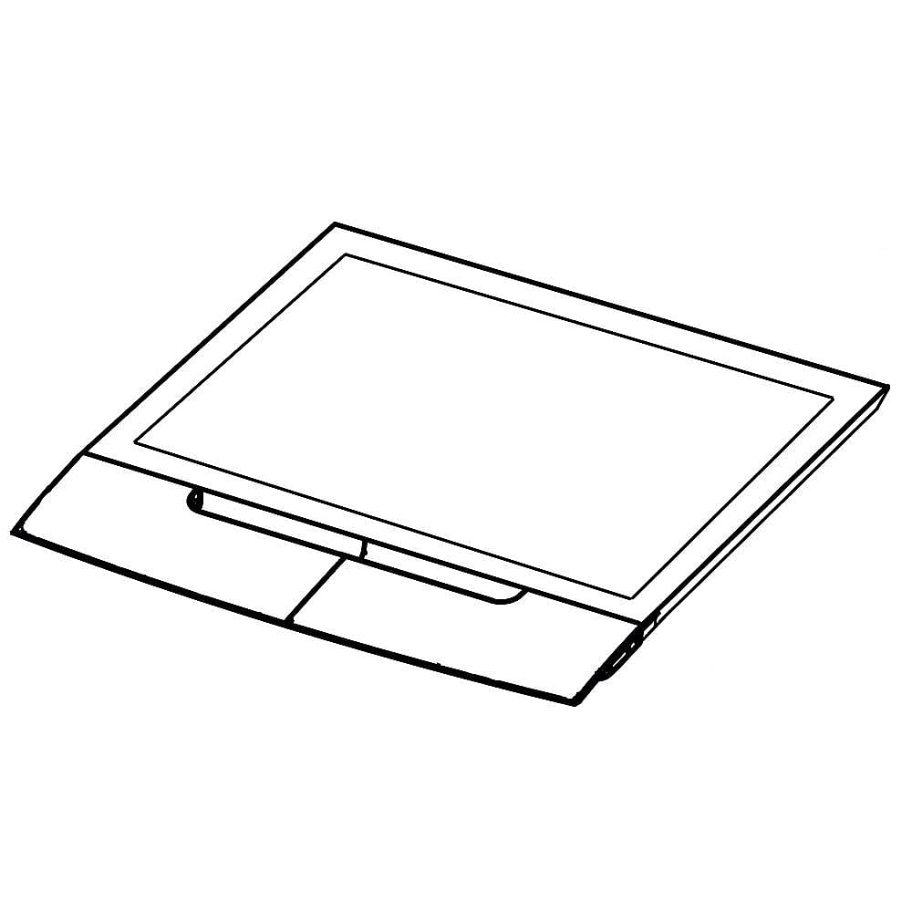Part #dc97-20014B, Dryer Delicates Compartment Lid