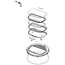 Washer Tub Ring Assembly DC97-20036A