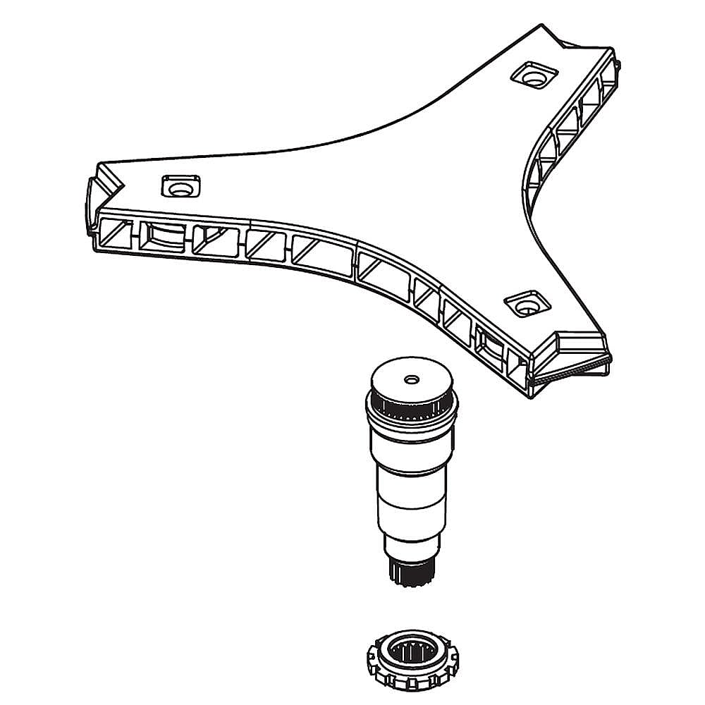 Samsung Part #dc97-20053C, Assy Flange Shaft
