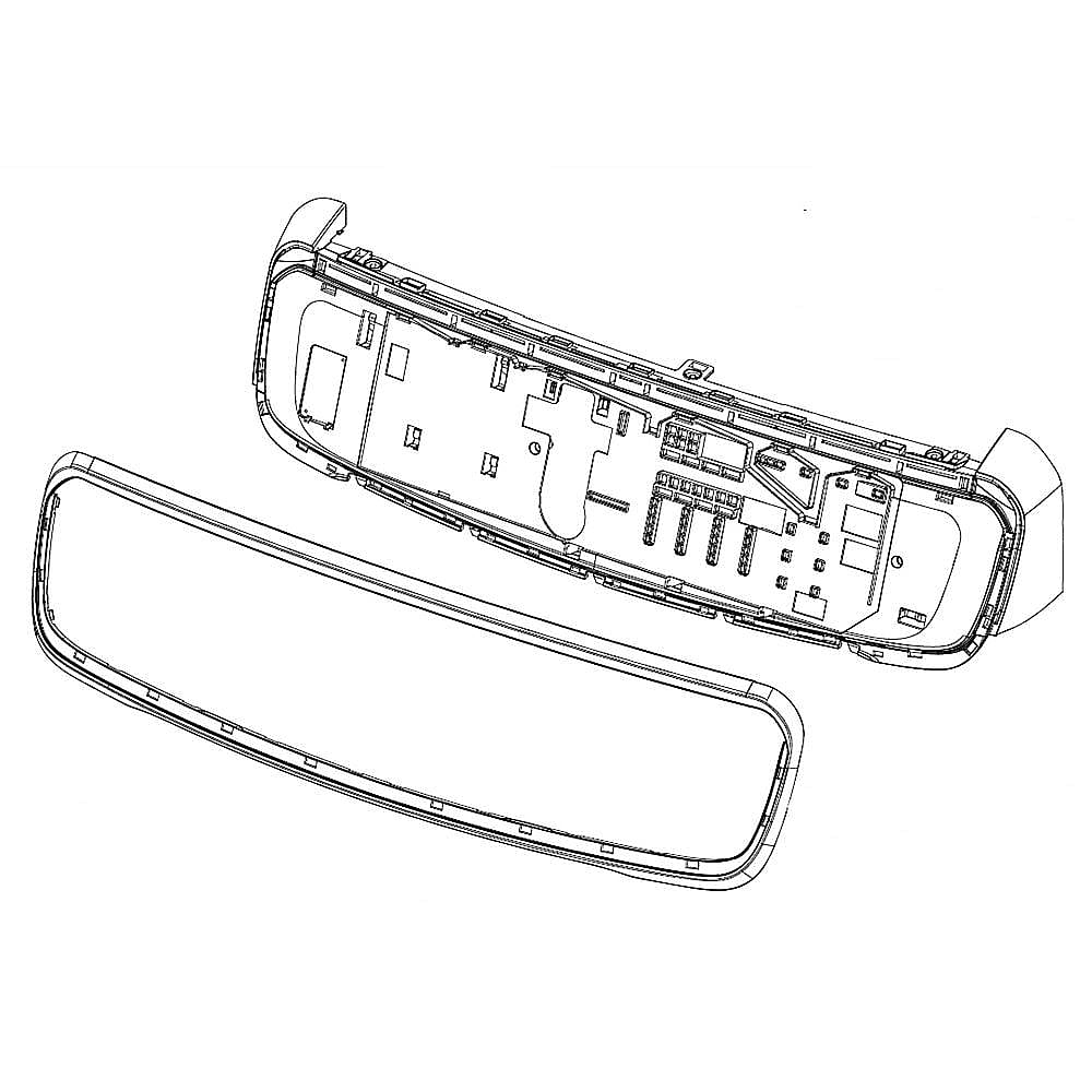 Samsung Part #dc97-20059B, Control Panel | 27.17 x 11.02 x 5.51