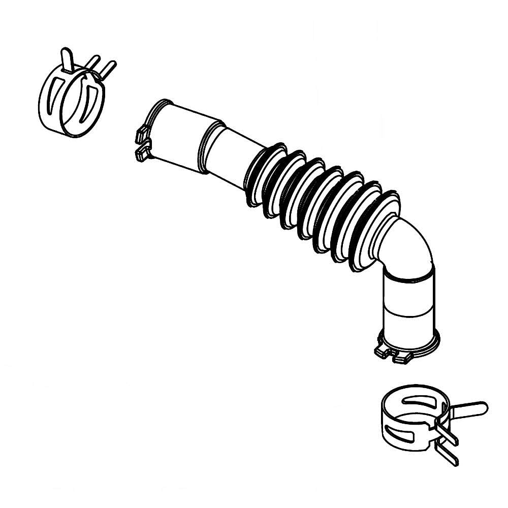 Part #dc97-20118A, Hose Assembly / 5.12 x 3.94 x 1.97