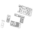 Washer Push Button Set for Samsung WV55M9600AV/A5-03 - Part DC97-20177A