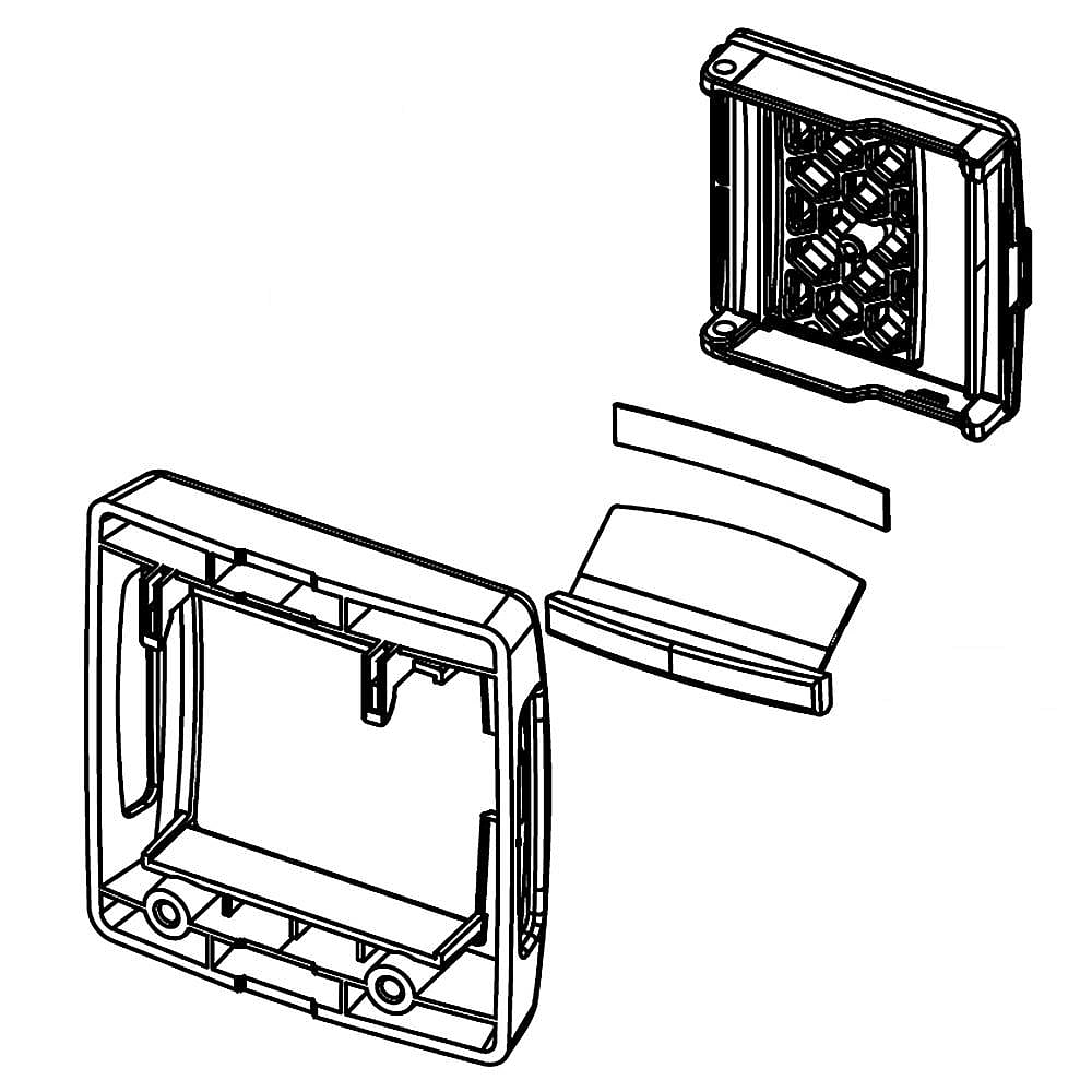 Part #dc97-20255A, Washer Lint Filter Assembly