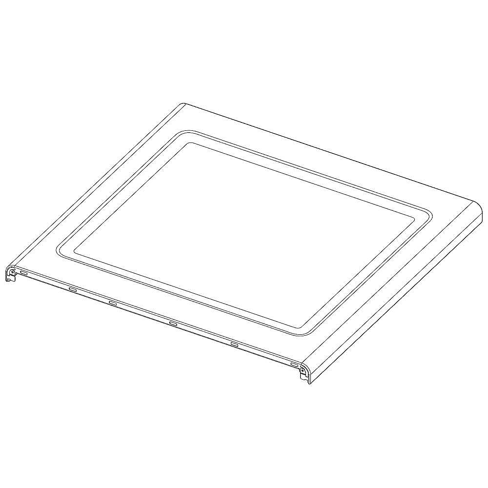 Samsung Part #dc97-21428B, Dryer Top Panel