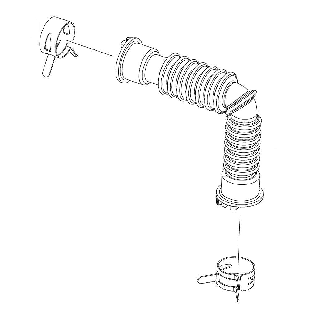 Part #dc97-21462A, Assy Hose Air