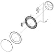 Washer Door Assembly for Samsung WF45T6200AW/US-01 - Part DC97-21506A