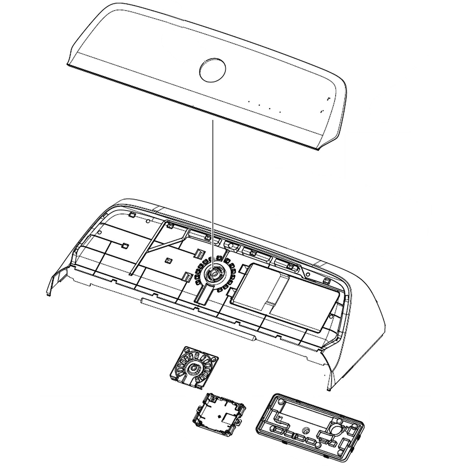 Part #dc97-21530D, Samsung Assy S.panel Control