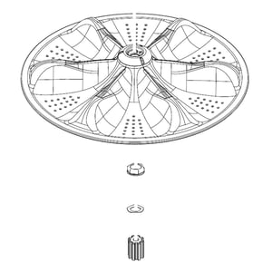 Washer Washplate DC97-21786A