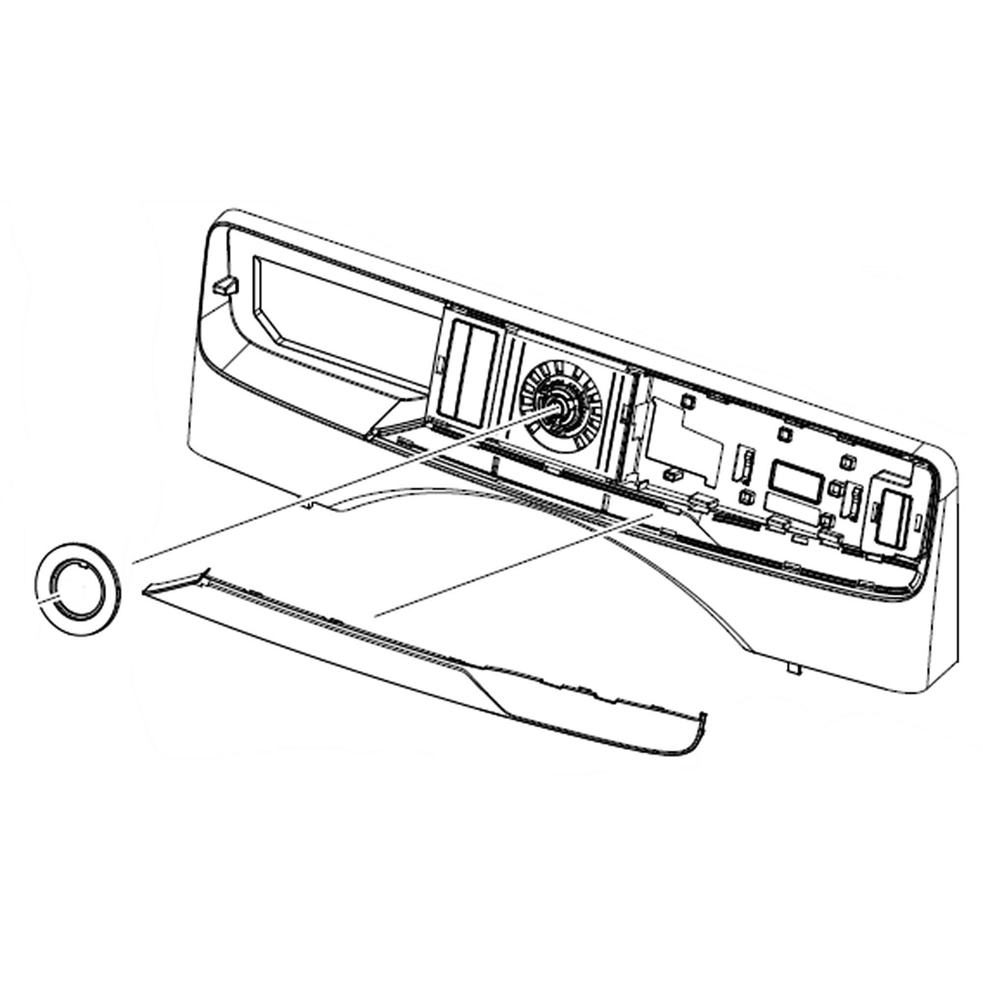 Part #dc97-21942D, Samsung Washer Control Panel