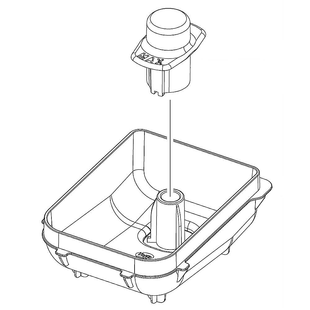 Part #dc97-22582A, Assy Detergent