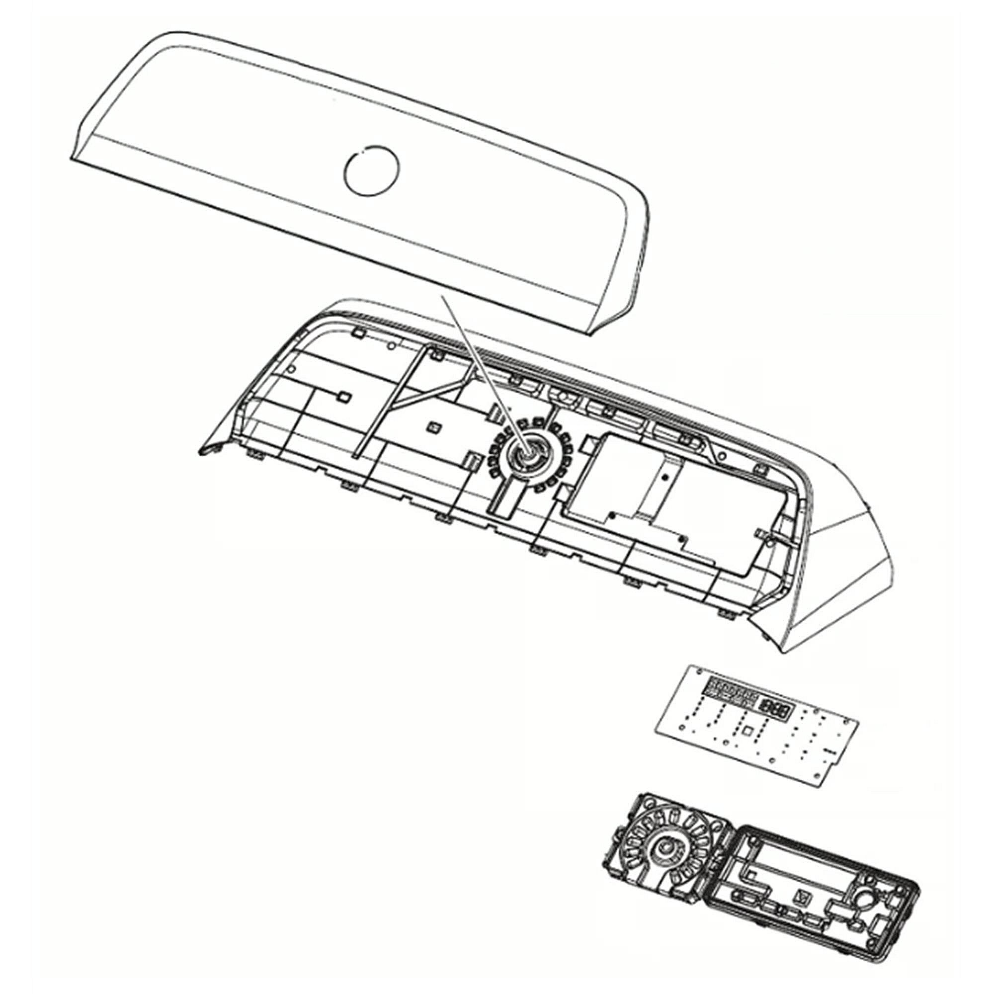 Part #dc97-22929C, Samsung Assy Panel Control-Module