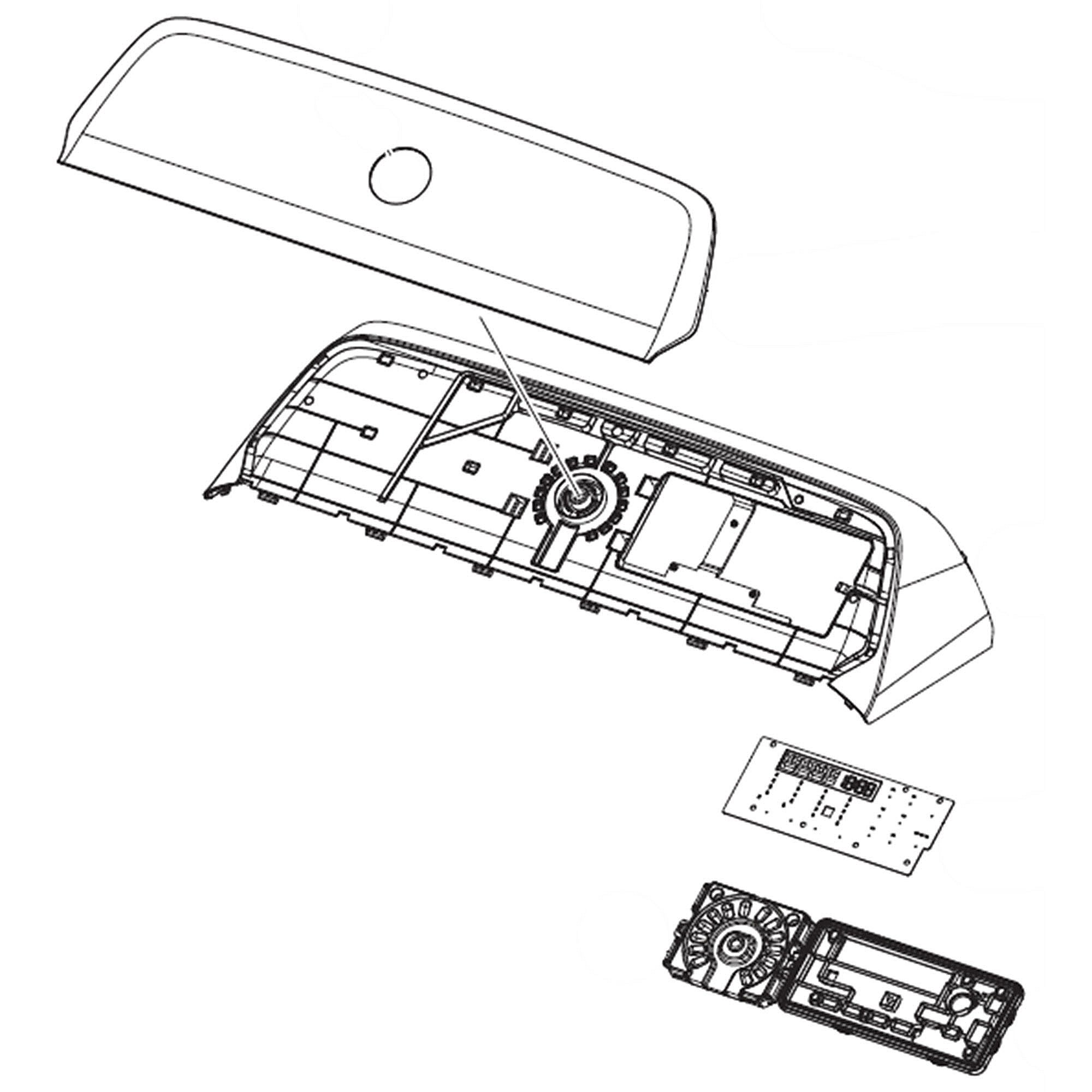 Part #dc97-22929E, Samsung Assy Panel Control-Module