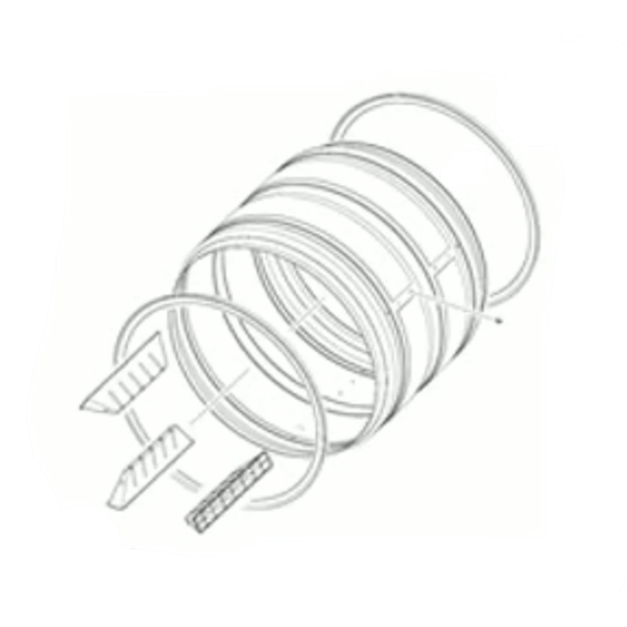 Part #dc97-23529B, Samsung Dryer Drum Assembly