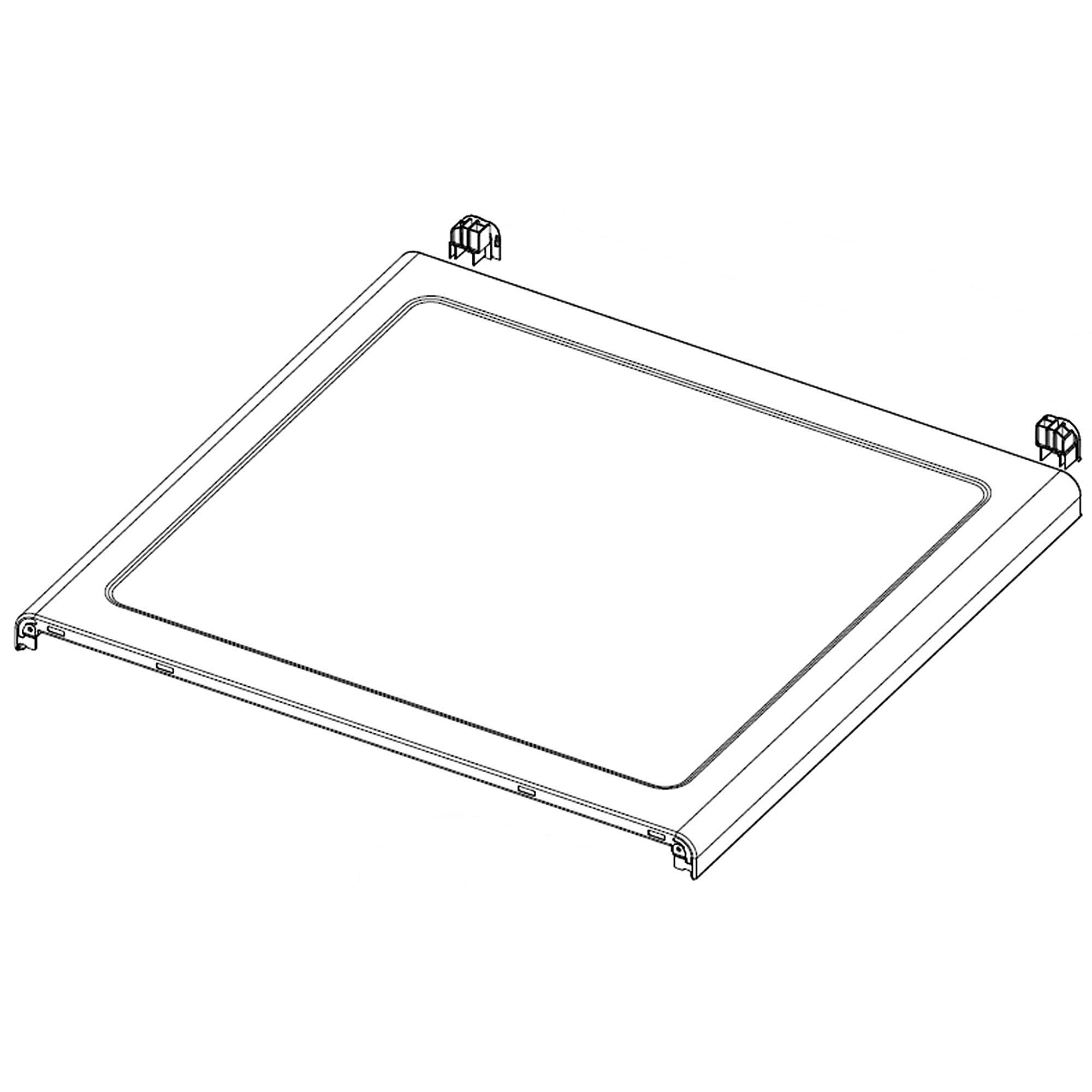 Part #dc97-23633A, Washer Top Panel Assembly (Replaces Dc97-21440R)