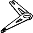 Pivot Arm for Kenmore 41729042990 - Part 131465200