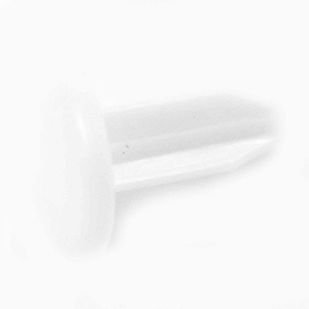 Part #131633200, Dryer Cabinet Hole Plug (White) / 4.90 x 2.45 x 0.30