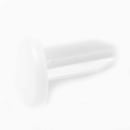 Dryer Cabinet Hole Plug (white) 131633200