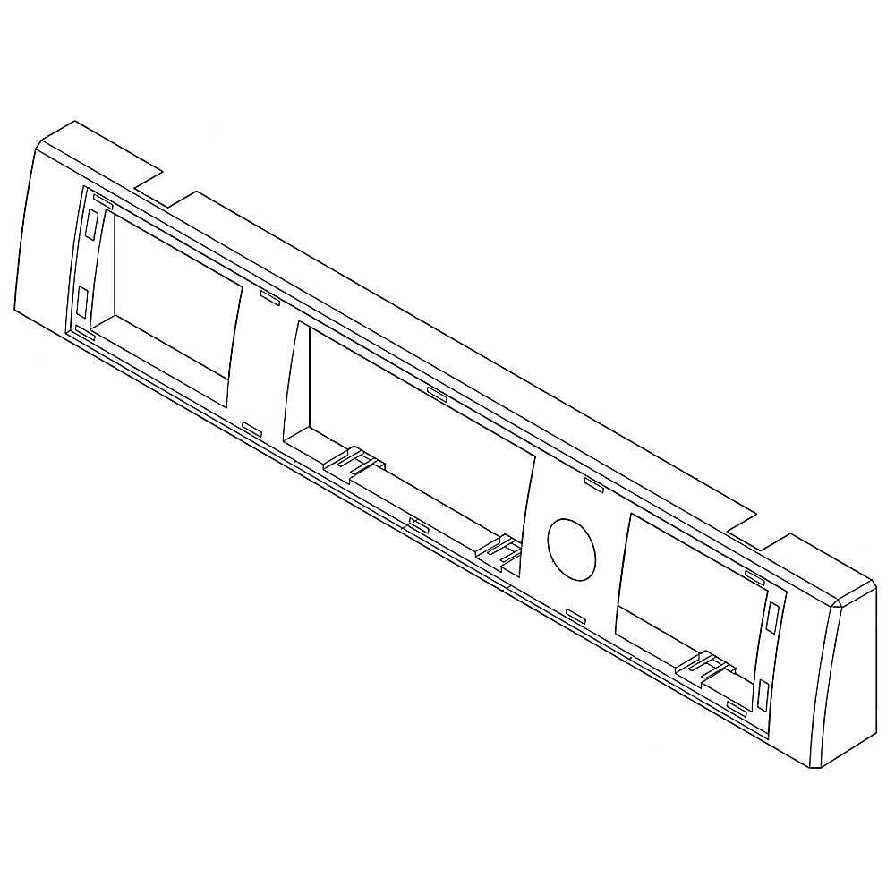Gibson Part #131689700, Dryer Control Panel Frame | 34.30 x 6.10 x 3.80