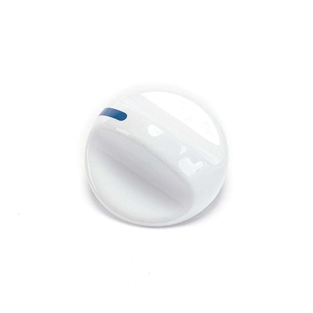 Part #131873401, Electrolux Laundry Center Control Knob (White) (Replaces 131168101, 131873404) / 4.20 x 3.05 x 1.00