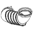 Washer Dispenser Hose for Electrolux EIFLS20QSW00 - Part 132540400