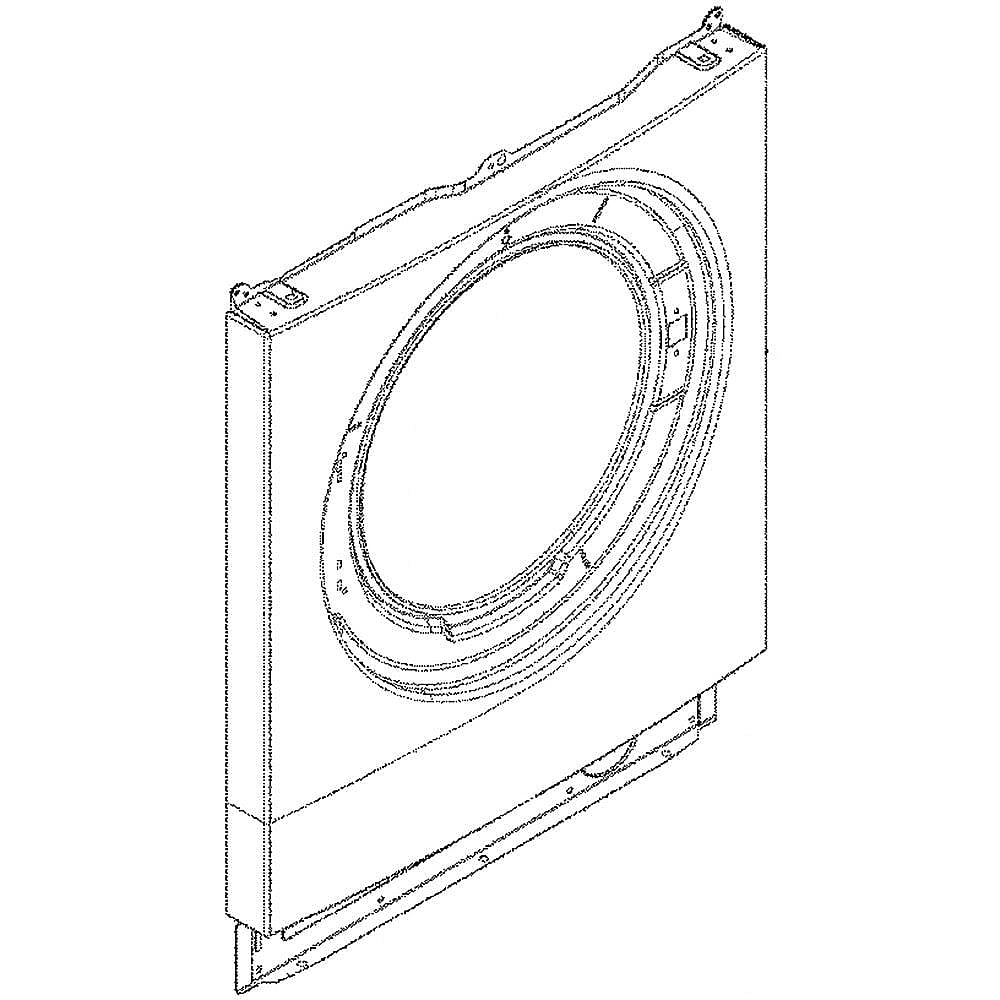 Part #132763221, Electrolux Washer Front Panel / 29.90 x 25.60 x 4.10