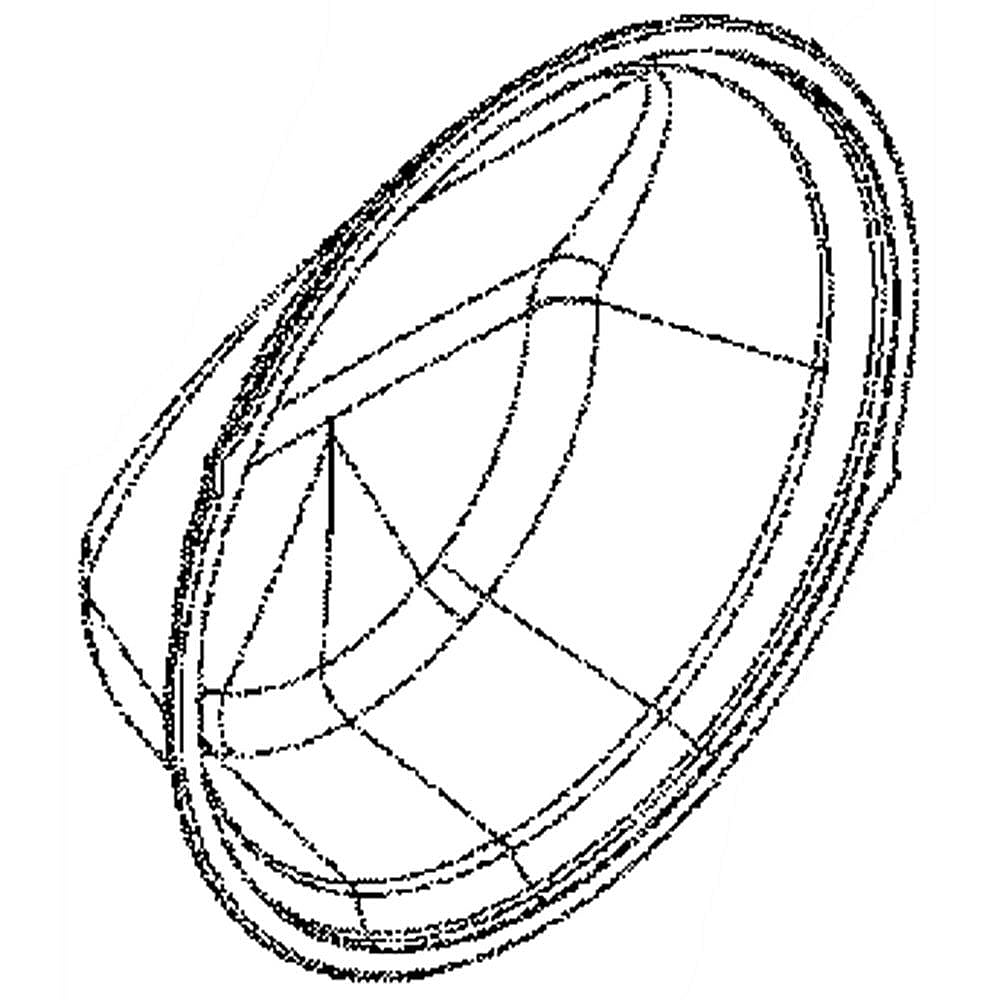 Part #132764000, Washer Door Glass / 20.00 x 15.00 x 14.70