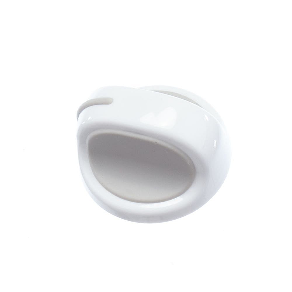 Part #134044501, Laundry Center Control Knob (White) (Replaces 131652201) / 4.10 x 3.00 x 1.35
