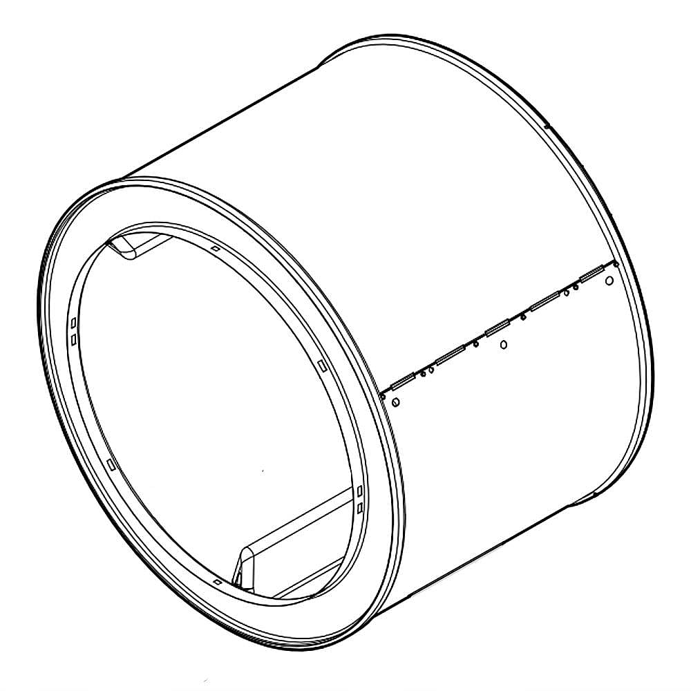 Frigidaire Part #134122565, Drum | 26.00 x 28.00 x 28.00