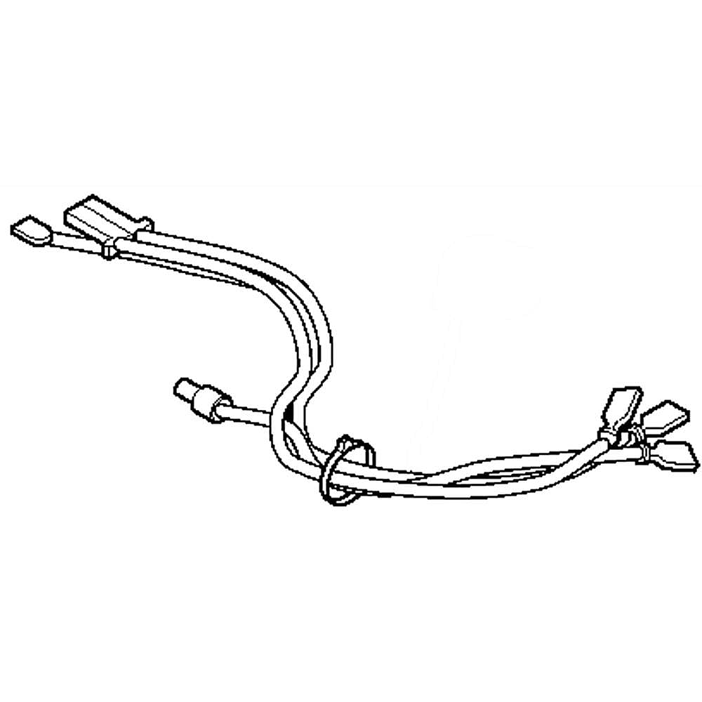 Gibson Part #134264700, Dryer Gas Valve Wire Harness | 8.45 x 5.55 x 1.55