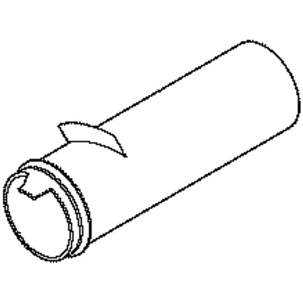 Kenmore Part #134372100, Washer Dispenser Hose | 8.00 x 2.55 x 2.15