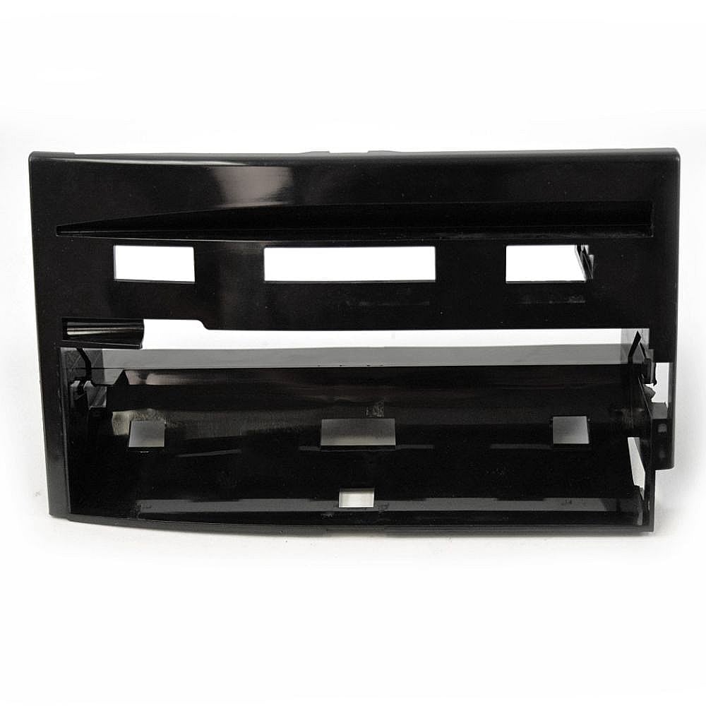 Frigidaire Part #134386260, Washer Dispenser Drawer Handle Frame (Black) | 7.00 x 4.20 x 3.05