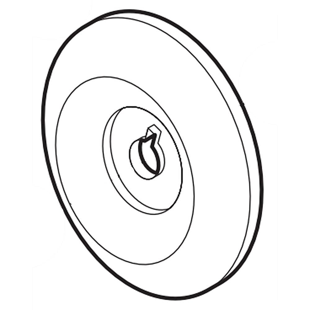 Frigidaire Part #134441400, Bezel | 2.85 x 2.85 x 0.60