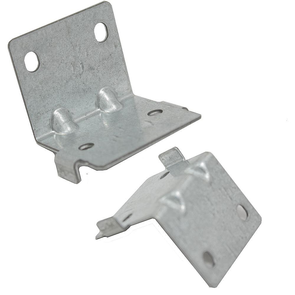 Kenmore Part #134443500, Laundry Appliance Pedestal Washer Mounting Bracket, Rear | 2.45 x 2.20 x 1.55